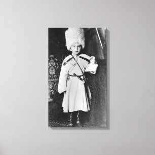 Portret van Groothertog Nicholas Mikhailovich Canvas Afdruk