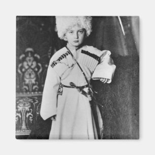 Portret van Groothertog Nicholas Mikhailovich Magneet