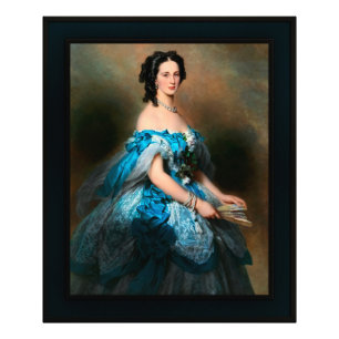 Portret van groothertogin Alexandra Iosifovna Foto Afdruk