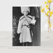 Portret van Grote Hertog Nicholas Mikhailovich Kaart (Gele Bloem)