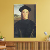 Portret van Guidobaldo da Montefeltro, hertog van  Canvas Afdruk (Insitu (Woonkamer))