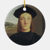 Portret van Guidobaldo da Montefeltro, hertog van Keramisch Ornament (Achterkant)