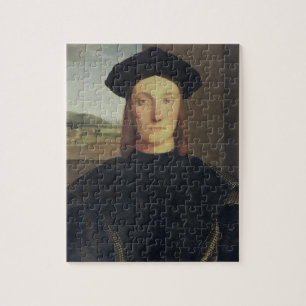 Portret van Guidobaldo da Montefeltro, hertog van Legpuzzel