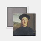 Portret van Guidobaldo da Montefeltro, hertog van  Magneet (Voorkant / Achterkant)