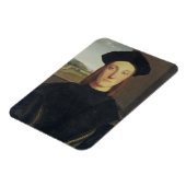 Portret van Guidobaldo da Montefeltro, hertog van  Magneet (Linkerzijde)