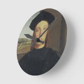 Portret van Guidobaldo da Montefeltro, hertog van  Ronde Klok (Hoek)