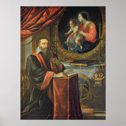 Portret van Guillaume de Vair Poster (Voorkant)