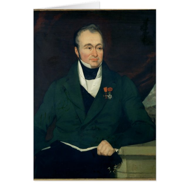 Portret van Guillaume Dupuytren (Voorkant)