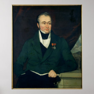 Portret van Guillaume Dupuytren Poster