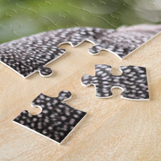 Portret van Guinee-Fowl Legpuzzel (Zijkant)