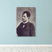 Portret van Gustav Mahler, 1897 Canvas Afdruk (Insitu (Houten vloer))
