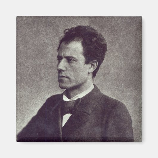 Portret van Gustav Mahler, 1897 Magneet (Voorkant)