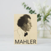 Portret van Gustav Mahler (1902) Briefkaart (Staand voorkant)