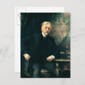 Portret van Gustave Eiffel 1905 Briefkaart (Voorkant / Achterkant)