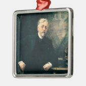 Portret van Gustave Eiffel 1905 Metalen Ornament (Links)