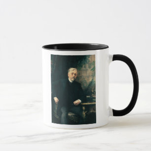 Portret van Gustave Eiffel 1905 Mok