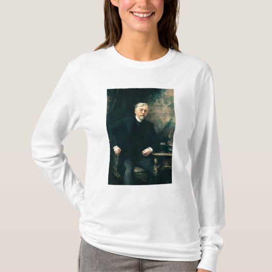Portret van Gustave Eiffel 1905 T-shirt (Voorkant)