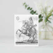 Portret van Gustavus Adolphus II Briefkaart (Staand voorkant)