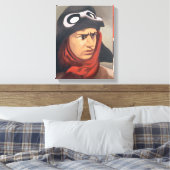 Portret van Guynemer, 1921-23 Canvas Afdruk (Insitu (Slaapkamer))