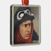 Portret van Guynemer, 1921-23 Metalen Ornament (Rechts)