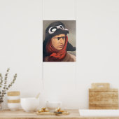 Portret van Guynemer, 1921-23 Poster (Keuken)