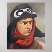 Portret van Guynemer, 1921-23 Poster (Voorkant)