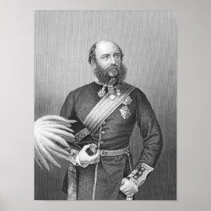 Portret van H.R.H. De hertog van Cambridge Poster