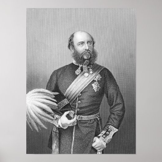 Portret van H.R.H. De hertog van Cambridge Poster (Voorkant)