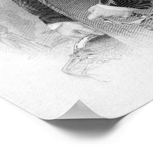 Portret van H.R.H. De hertog van Cambridge Poster (Hoek)