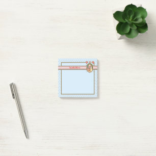 Portret van H. Roos omhangen met rozen (M 024a) Post-it® Notes