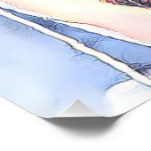 Portret van Hailey Perfect Poster (Hoek)