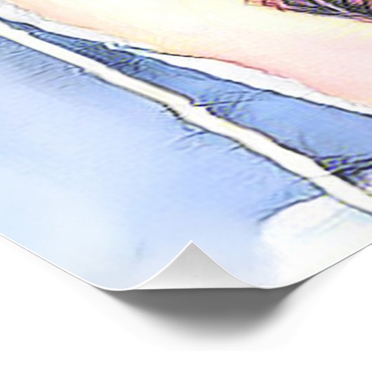 Portret van Hailey Perfect Poster (Hoek)