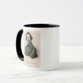 Portret van Hans Christelijk Andersen Mok (Voorkant links)