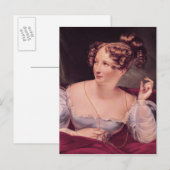 Portret van Harriet Smithson Briefkaart (Voorkant / Achterkant)