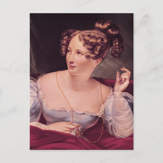 Portret van Harriet Smithson Briefkaart (Voorkant)