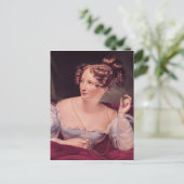 Portret van Harriet Smithson Briefkaart (Staand voorkant)
