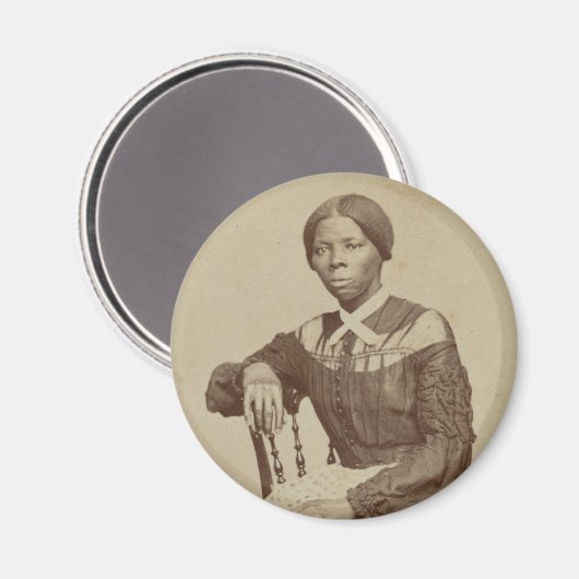 Portret van Harriet Tubman | 1868-69 Magneet (Voorkant / Achterkant)