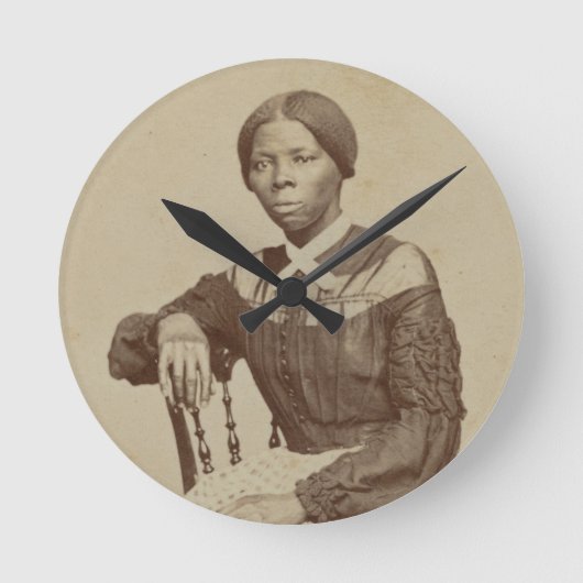 Portret van Harriet Tubman | 1868-69 Ronde Klok (Voorkant)