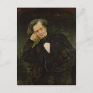Portret van Hector Berlioz Briefkaart
