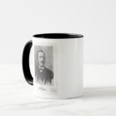 Portret van Heinrich Schliemann Mok (Voorkant links)