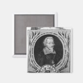 Portret van Heinrich Schutz Magneet (Voorkant / Achterkant)