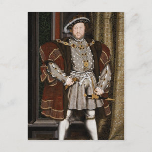 Portret van Hendrik VIII Briefkaart