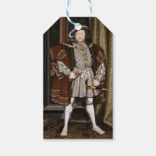 Portret van Hendrik VIII (Hans Holbein de Jonge) Cadeaulabel