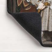 Portret van Hendrik VIII (Hans Holbein de Jonge) Muismat (Hoek)