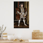 Portret van Hendrik VIII Poster (Keuken)