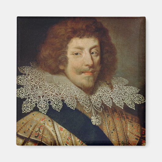 Portret van Henri Duke of Montmorency Magneet (Voorkant)