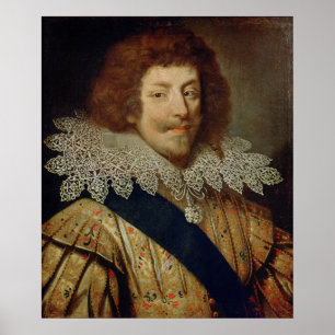 Portret van Henri Duke of Montmorency Poster