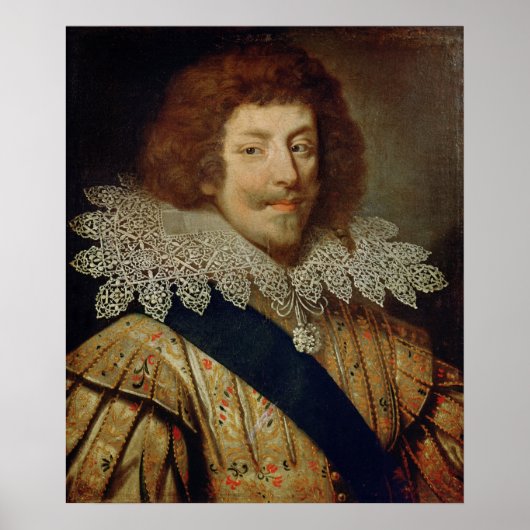 Portret van Henri Duke of Montmorency Poster (Voorkant)