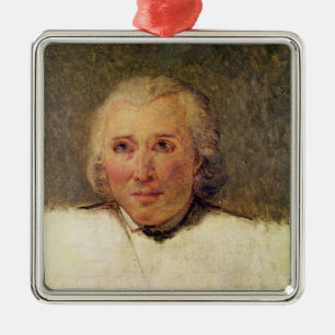 Portret van Henri Gregoire Metalen Ornament