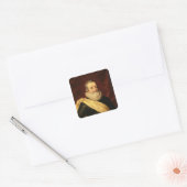Portret van Henri IV King of France Vierkante Sticker (Envelop)